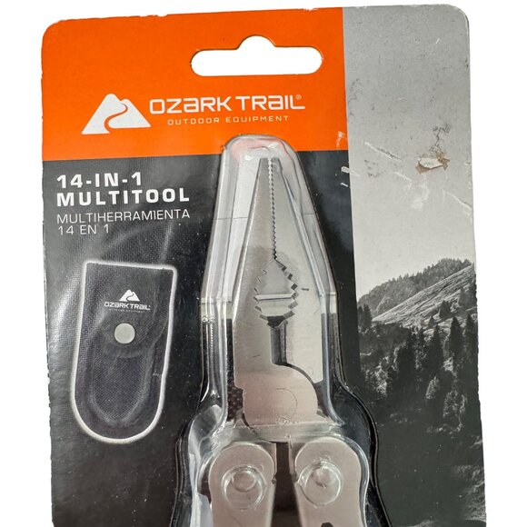 Ozark Trail 14-In-1 Multitool With SheathGift Stocking Stuffer Christmas New - Picture 2 of 7